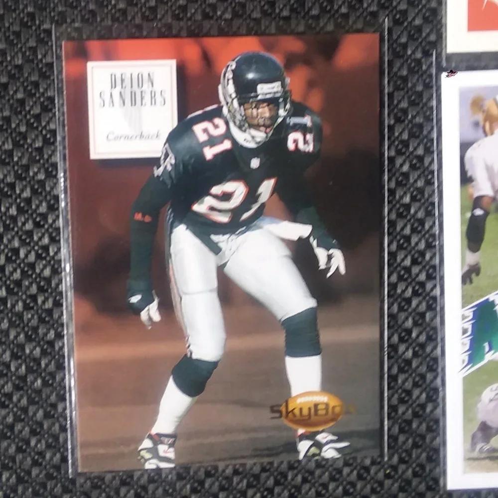 Deion Sanders 7x Card Lot (Rookies,FSU,Multisports)